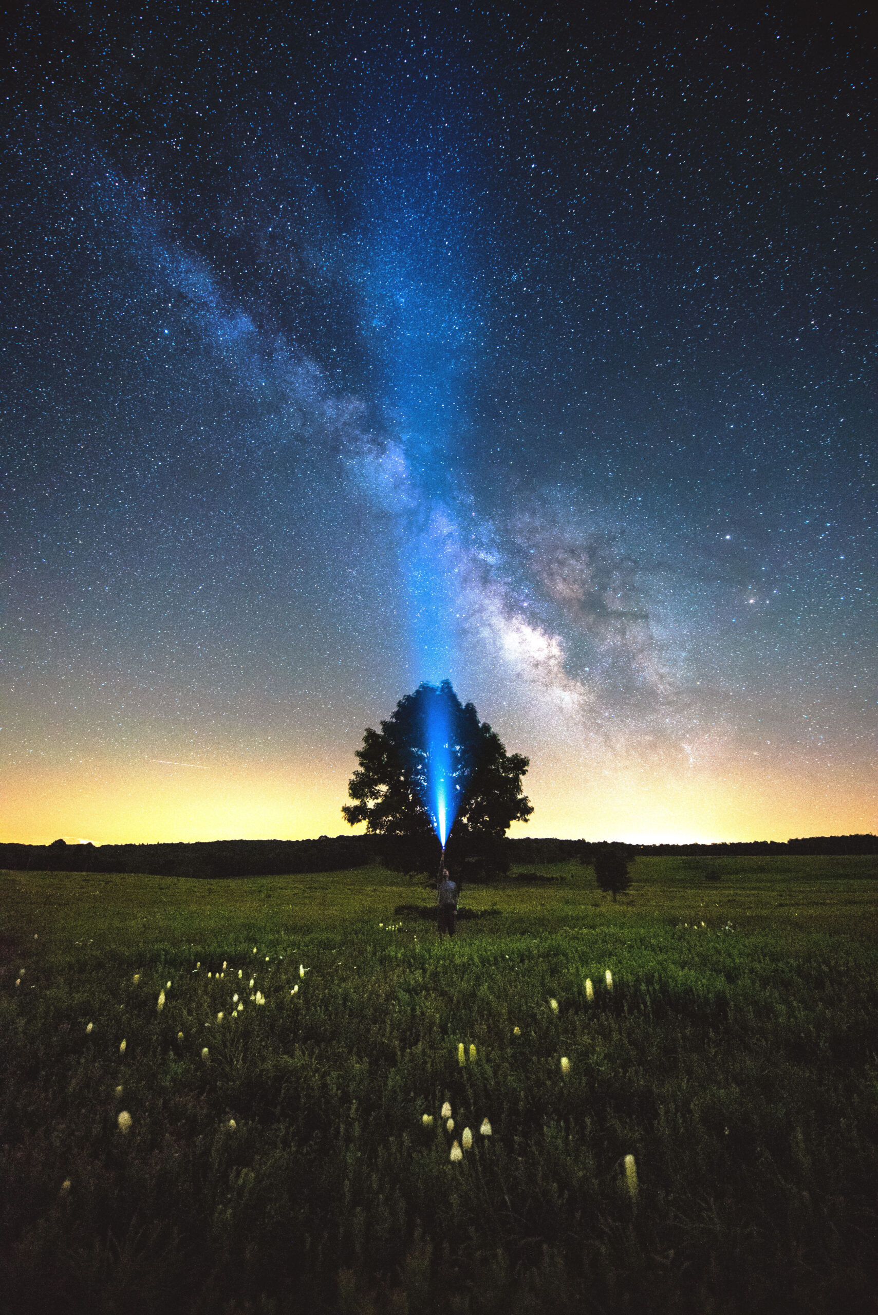 Stargazing in Big Meadow. SNP. By John Plashal (@johnplashalphoto). Courtesy of Virginia Tourism Corporation