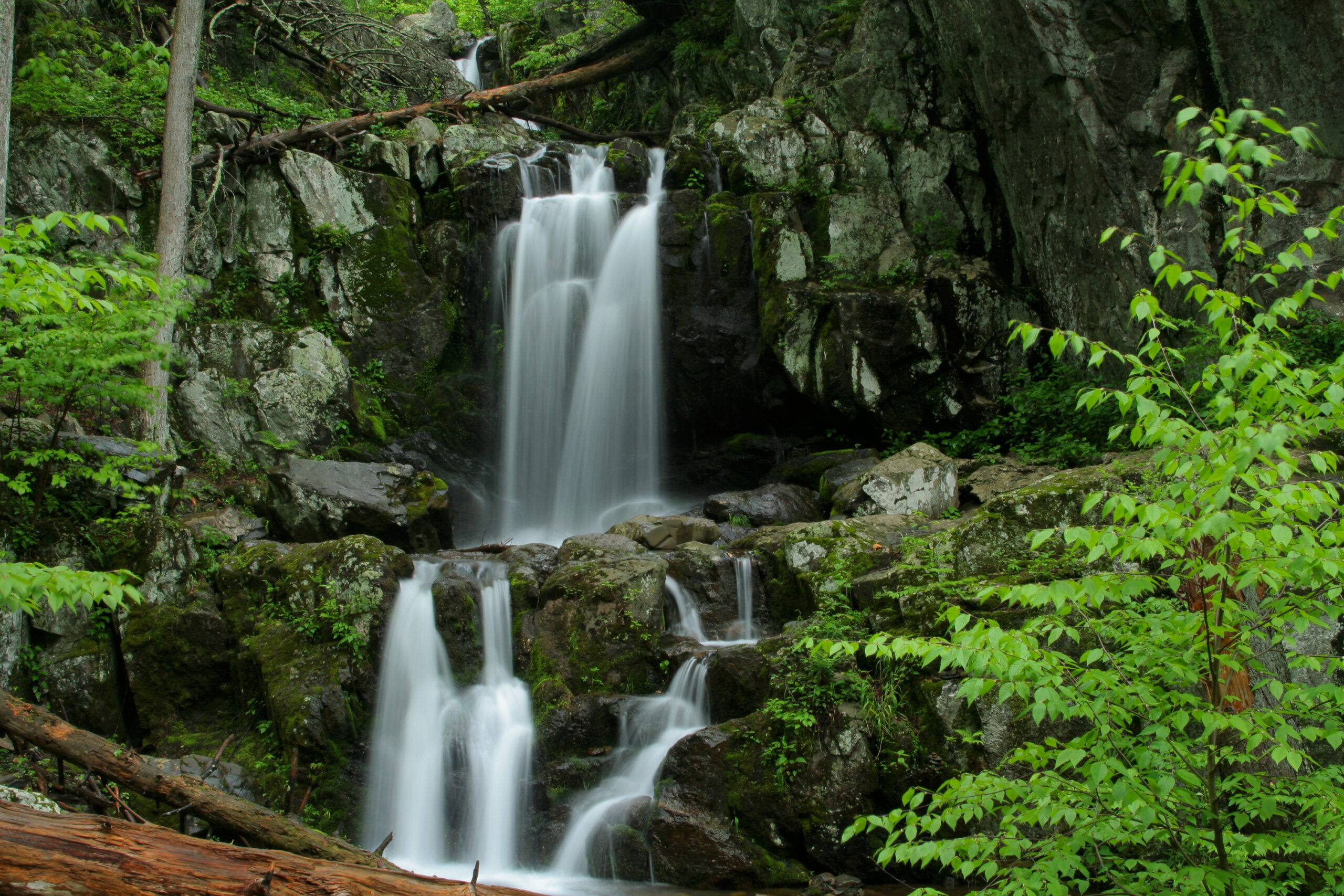 Upper Doyle Falls in Shenandoah National Park.Virginia Tourism Corporation, www.Virginia.org
