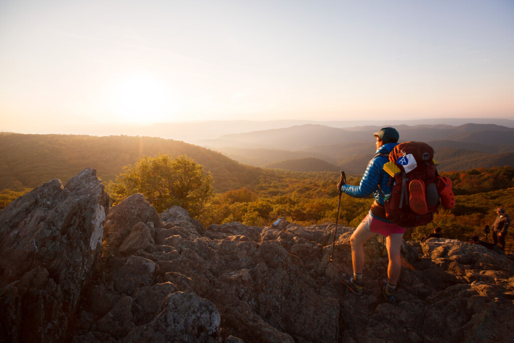 Bearfence Mountain. Photo by Sarah Hauser and courtesy of Virginia Tourism Corporation.