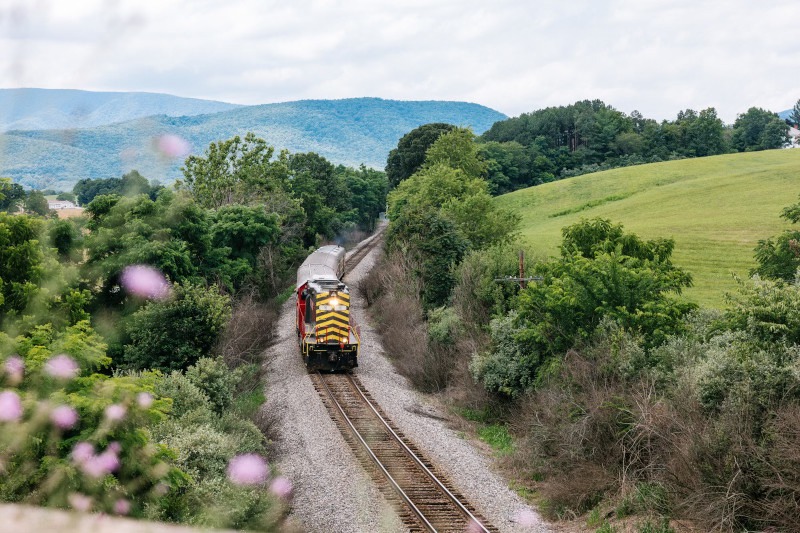 Spring Departures on the Virginia Scenic Railway